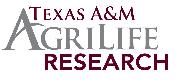 Texas A&M AgriLife Research Logo